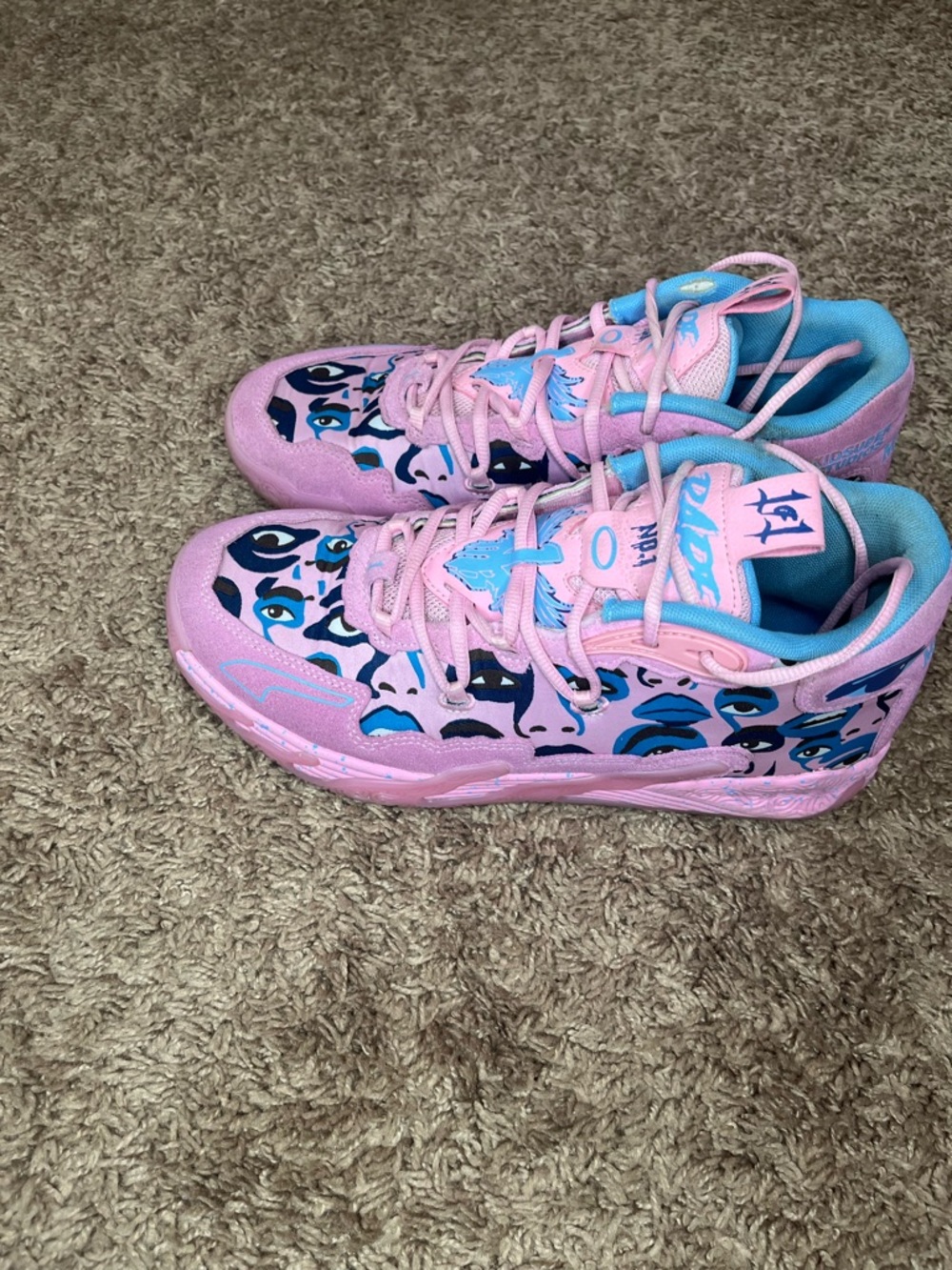 Puma LaMelo Ball MB.03 KidSuper Men’s 9.5/Women’s Size 11 - Picture 7 of 14